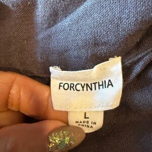 Forcynthia Gray Top